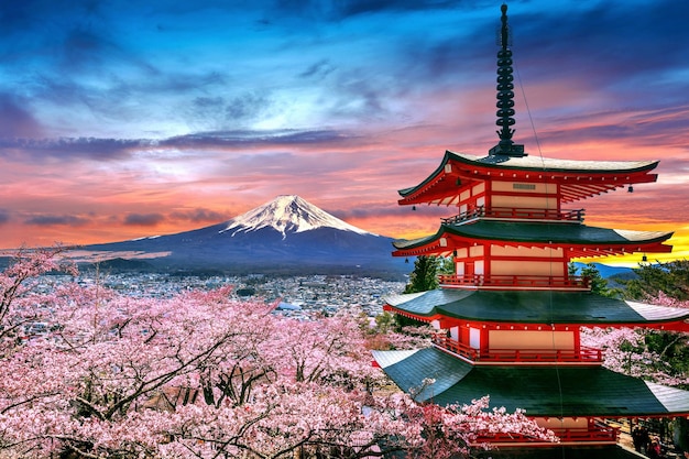 Photo vue d'un bâtiment traditionnel contre un ciel nuageux au coucher du soleil