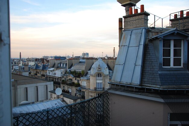 Photo vue des bâtiments résidentiels contre le ciel