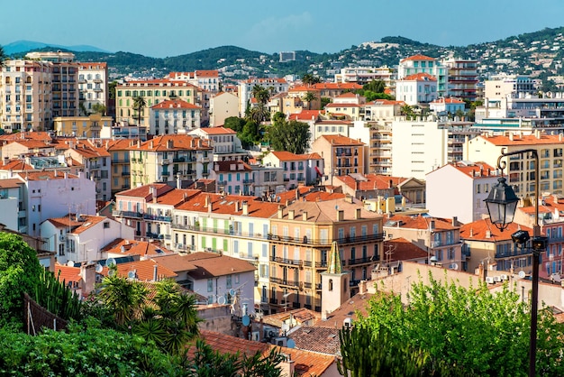 Vue des bâtiments de la ville