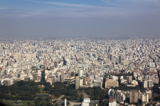 La vue sur Buenos Aires, Argentine