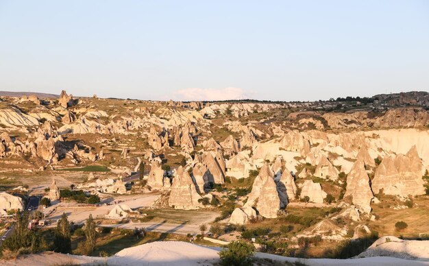 Vue de la Cappadoce en Turquie