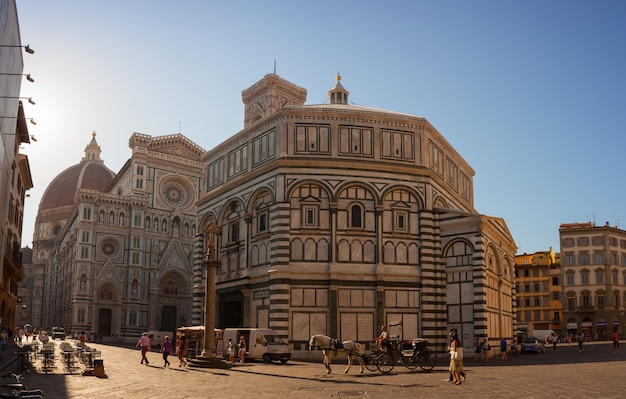 Vue de la cathédrale de florence