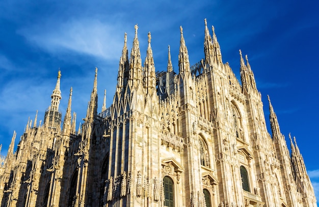 Vue de la cathédrale de Milan