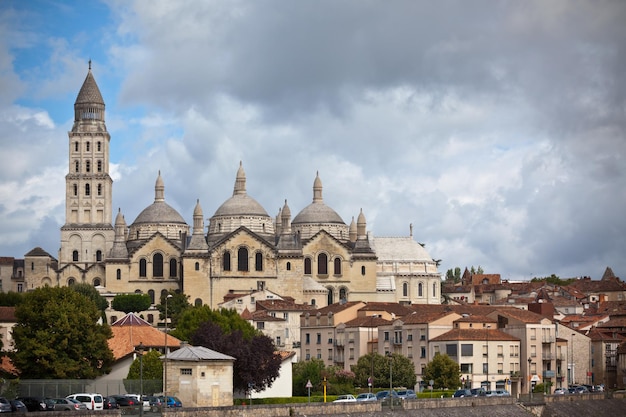 Vue de la cathédrale Saint Front en Périgord, France