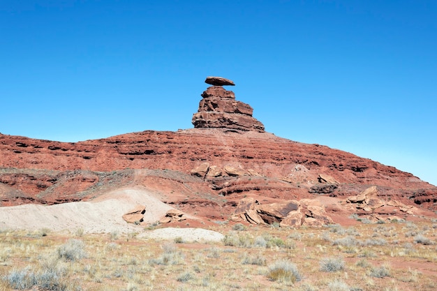 Vue sur le célèbre chapeau mexicain, USA