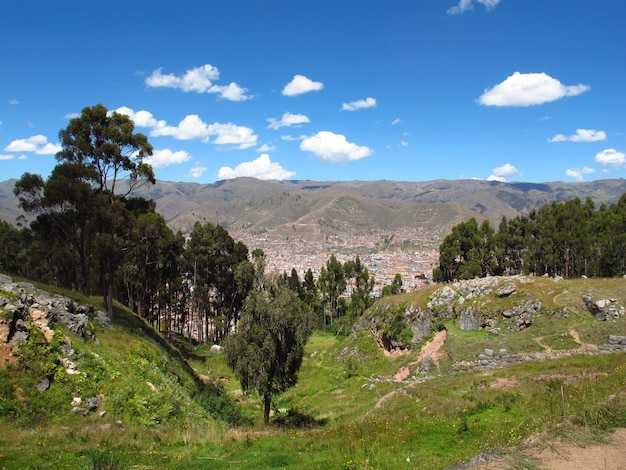 La vue sur le centre de Cusco Pérou