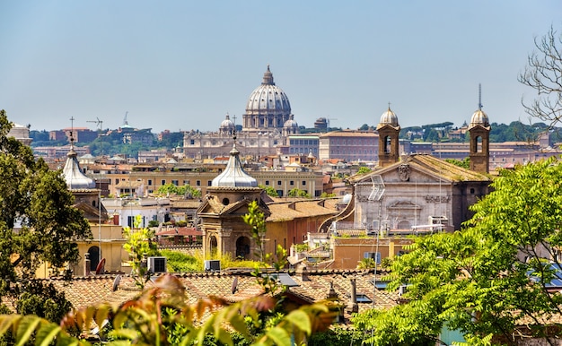 Vue sur le centre historique de Rome