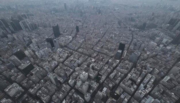 vue sur le ciel du paysage urbain