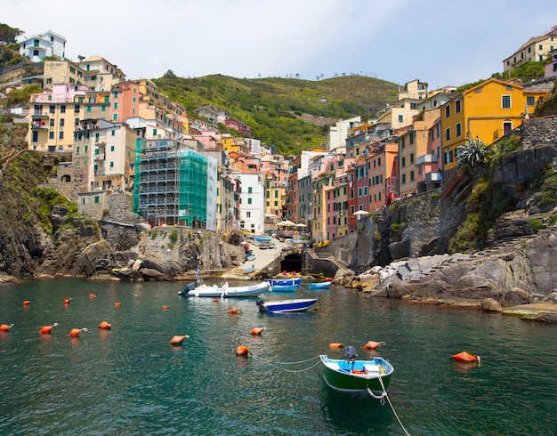 Vue sur les Cinque Terre, Italie