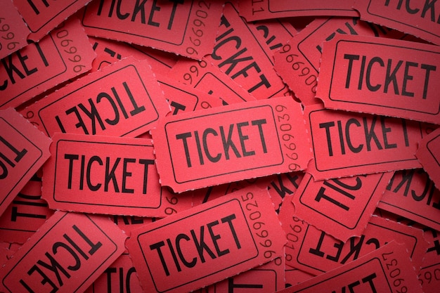 Vue complète des billets