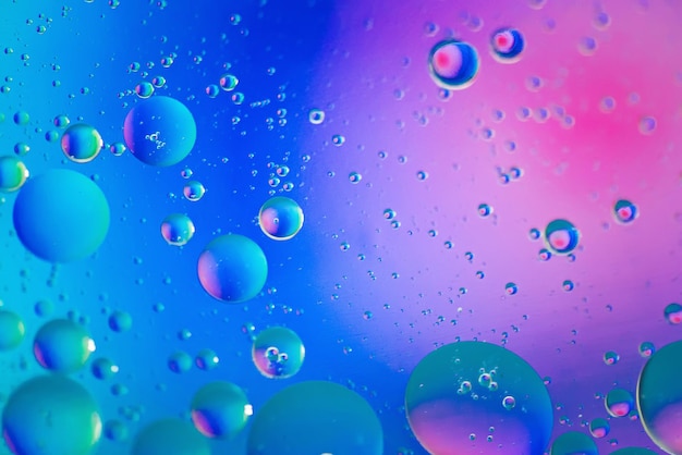 Vue complète des bulles