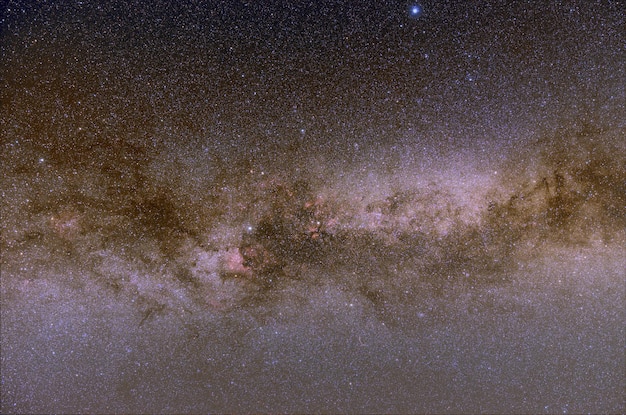 Photo vue complète du ciel la nuit.