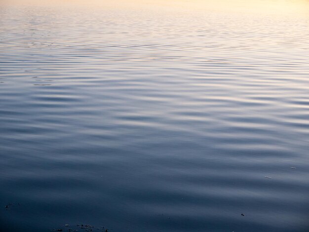 Vue complète de l'eau ondulée