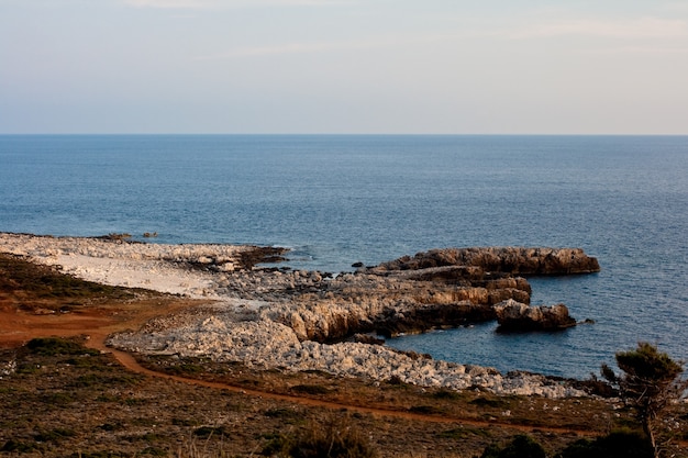Vue de la côte de Céphalonie, Grèce