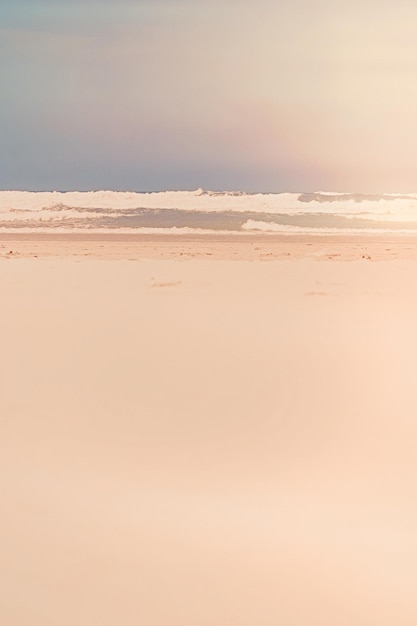 Vue sur la côte de l'océan destination de voyage et de vacances idéale