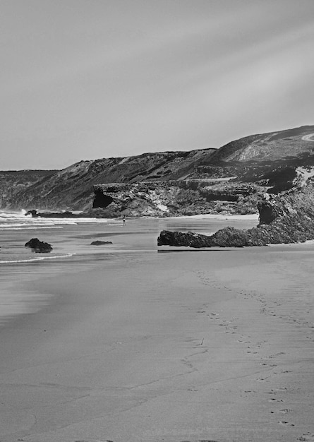 Vue sur la côte de l'océan destination de voyage et de vacances idéale