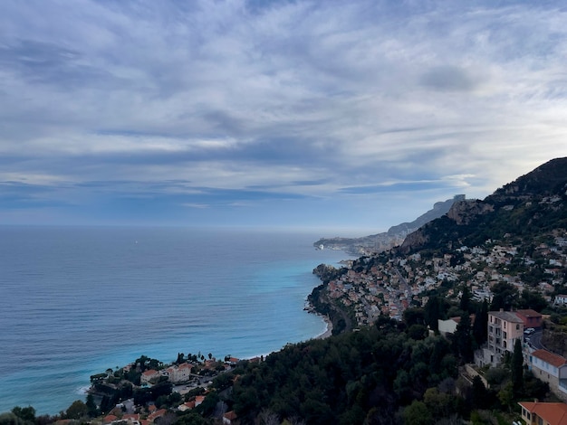 vue de la côte de la région mer