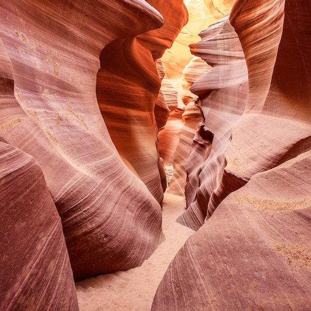 Vue dans le célèbre Antelope Canyon, USA