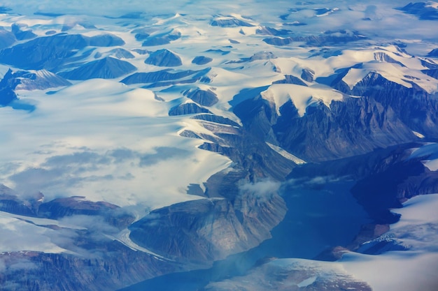 Vue depuis l'avion