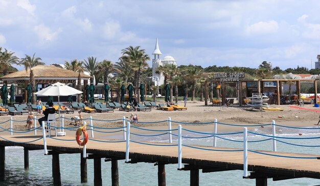 vue depuis le balcon du resort