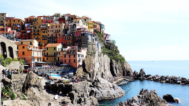 Vue depuis le cinqueterre