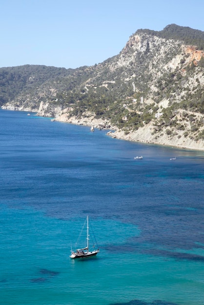 Vue depuis Es Cubells Ibiza Espagne