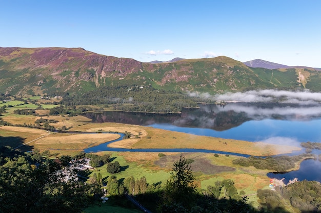 Photo vue depuis surprise view près de derwentwater