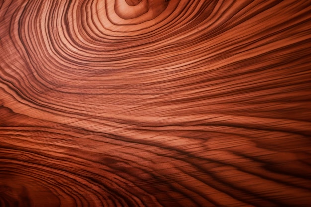 Vue de dessus du bois brun rouge pour une surface en bois sombre de fond avec un motif naturel