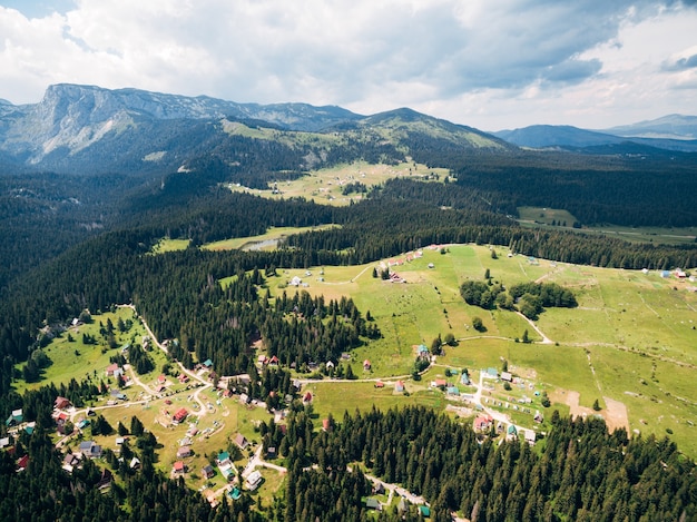 vue de dessus pittoresque de la nature l