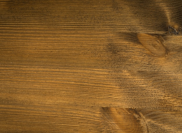 Vue de dessus de texture en bois ancienne. Grain de bois brun foncé