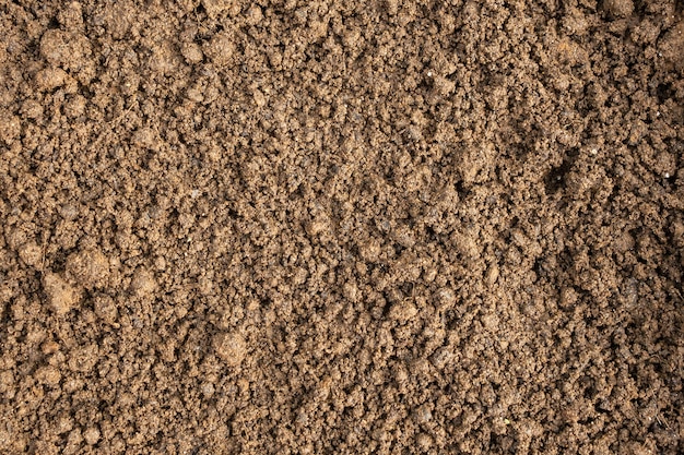 vue de dessus de la texture du sol