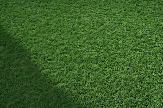 Vue de dessus texture de fond de terrain de football en gazon artificiel