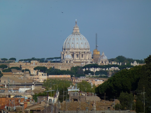 Photo vue du bâtiment historique sur un ciel dégagé