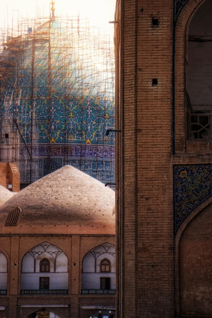 Photo vue du bâtiment historique de la mosquée