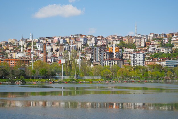 Vue du Bosphore à Istanbul en Turquie