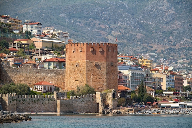 Vue du château d'Alanya