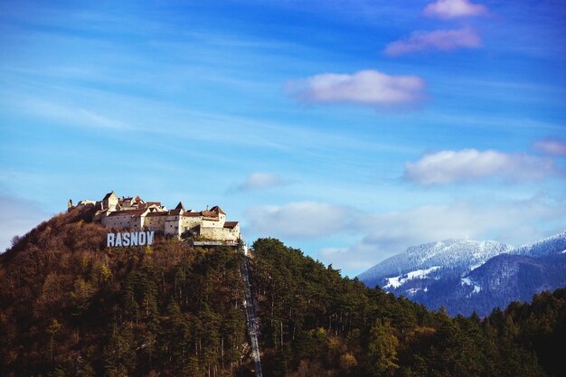 Vue du château de Rasnov