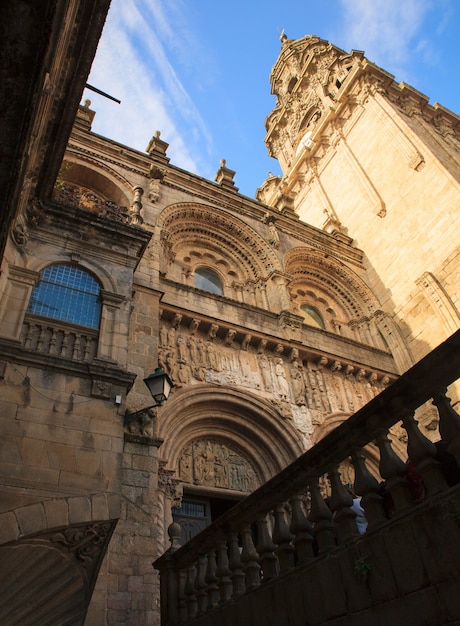 Vue du clocher de la cathédrale de Santiago