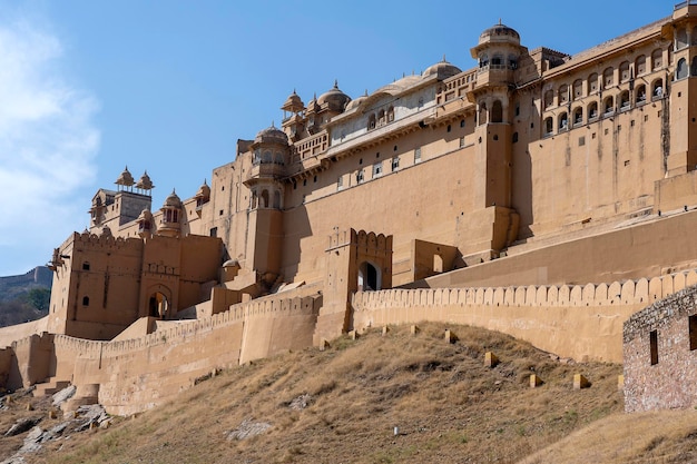 Vue du Fort d'Amber à Jaipur Rajasthan Inde