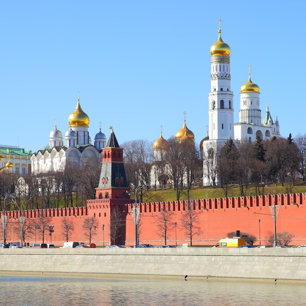 Vue du Kremlin à Moscou, Russie