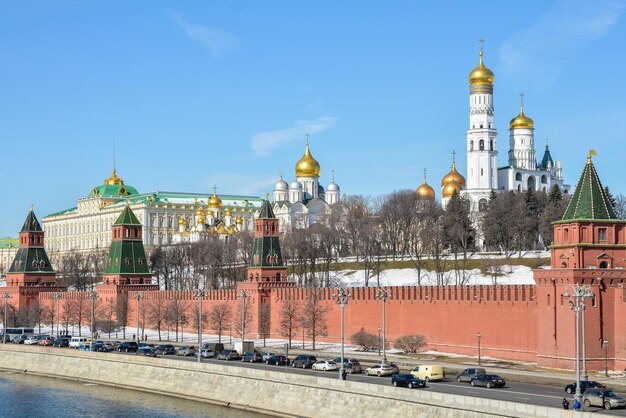 Vue du Kremlin de Moscou