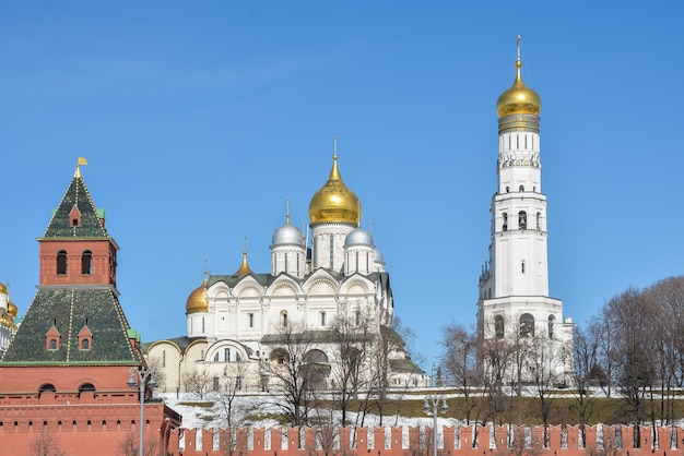 Vue du Kremlin de Moscou