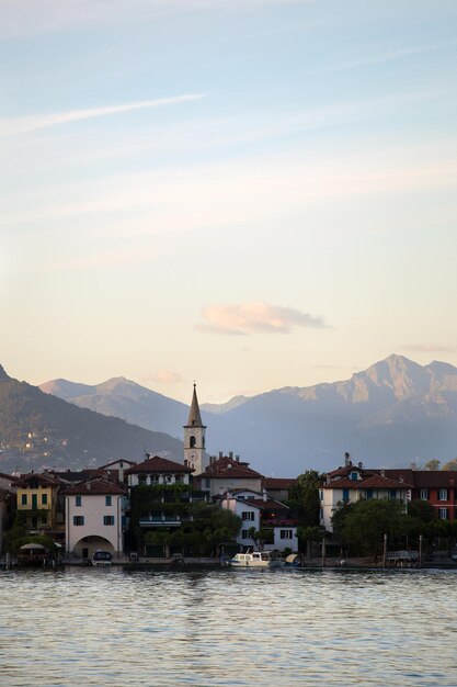 Vue du Lago Maggiore, Italie