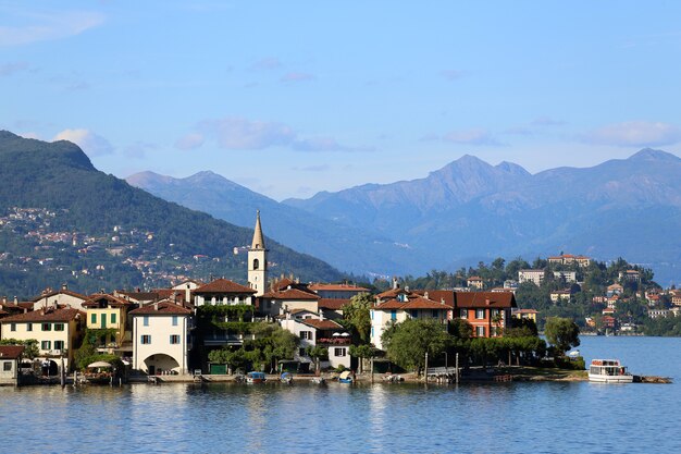 Vue du Lago Maggiore, Italie