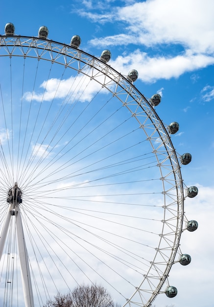 Une vue du magnifique London Eye à Londres