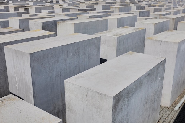 Vue du mémorial juif de l&#39;holocauste, Berlin