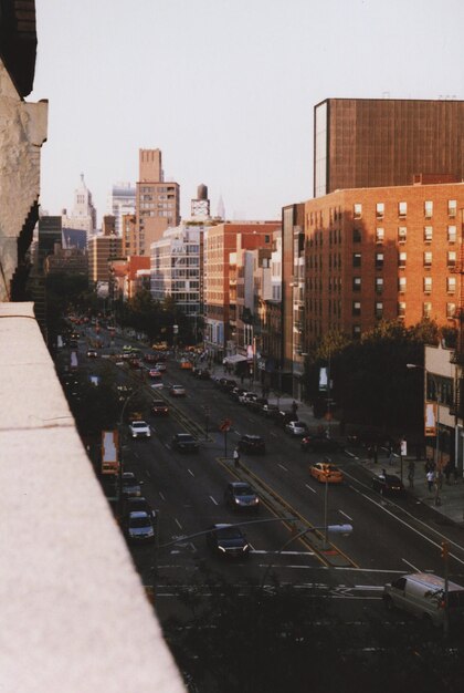 Photo vue du paysage urbain sur un ciel dégagé