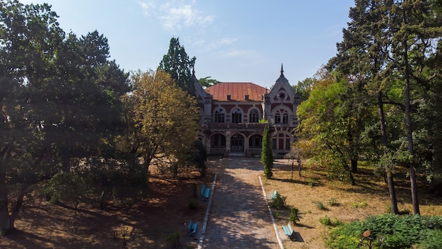 Vue du Pommer Mansion d'en haut