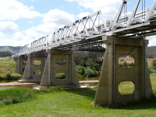 Photo vue du pont contre le ciel