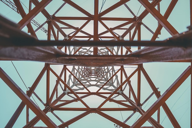 Vue du pont sous un angle bas